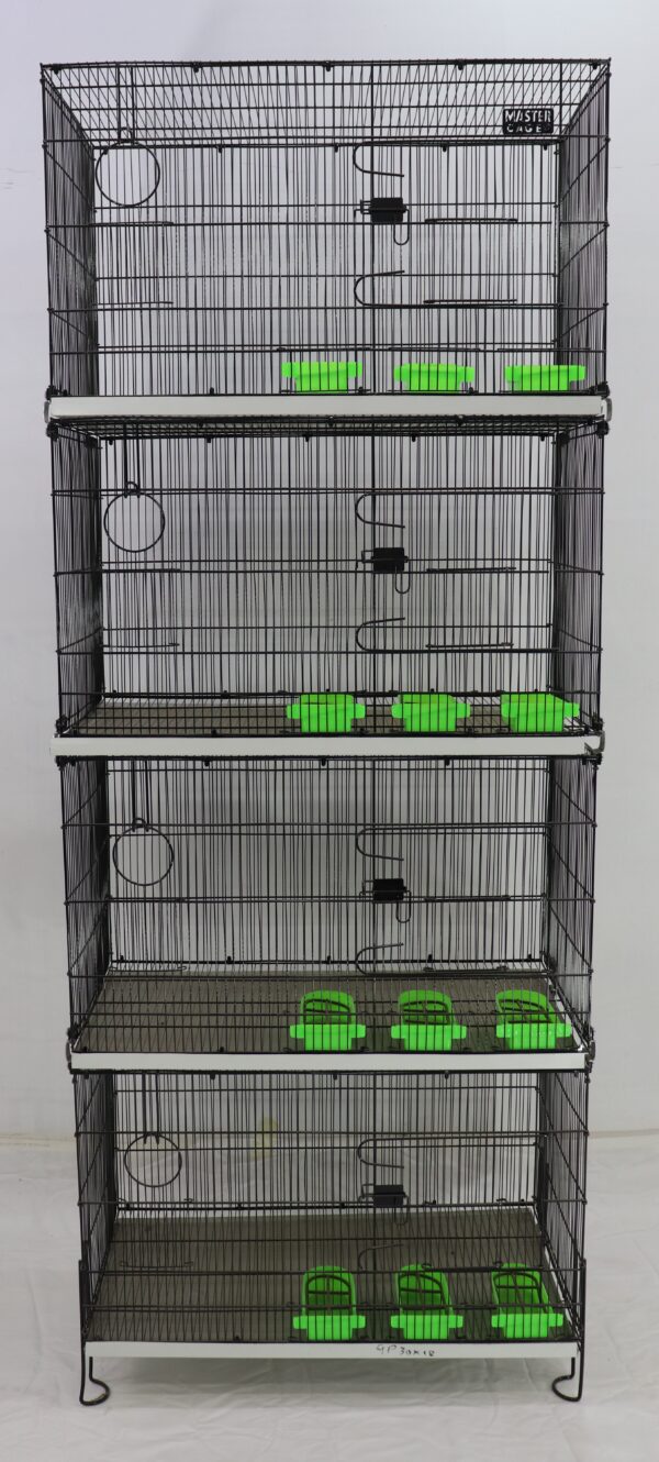 4 Portions Cage (30x18x18)in,