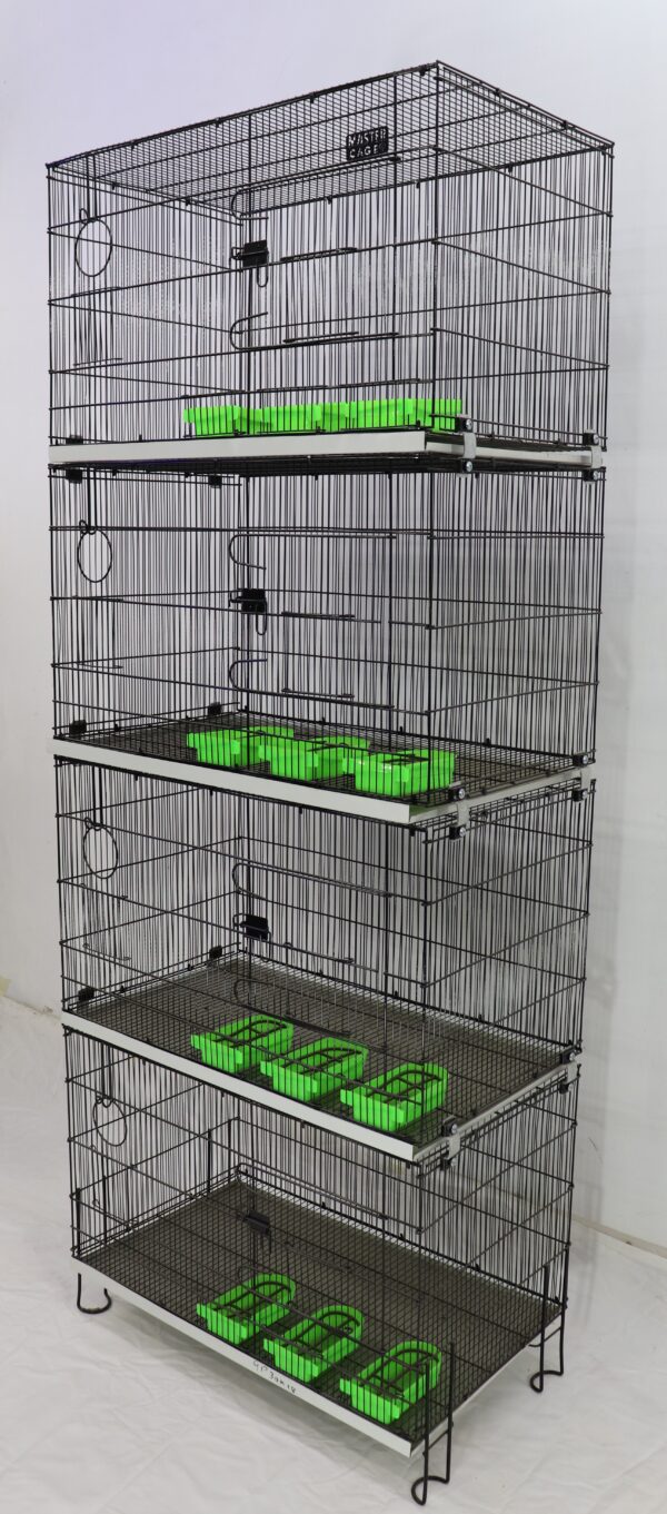 4 Portions Cage (30x18x18)in, - Image 2