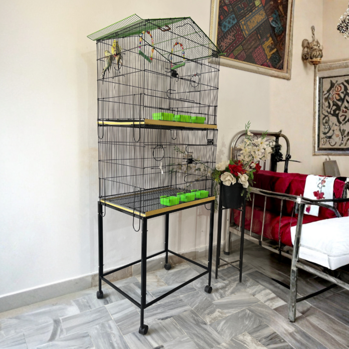 1 Portion(24"*18"*18") + M2 Taper Cage (24x18x26)in With Trolly